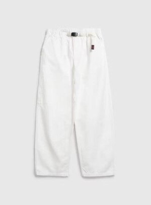 Women's White Cotton Trousers